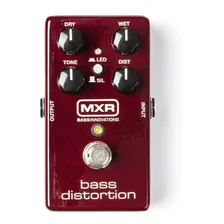Pedal Dunlop Mxr Bass Distortion M85 Para Contrabaixo Cor Bord么 Foto mini 1