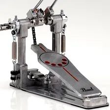 Pedal Duplo Pearl Power Shifter P-932 Simples Bumbo Bateria Foto mini 2