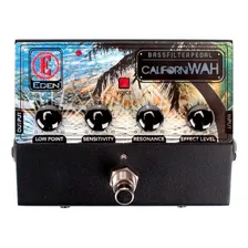 Pedal Eden Californiwah Para Baixo Filtro Auto Wah Com Fonte Foto  mini 1