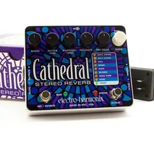 Pedal Electro Harmonix Cathedral Stereo Reverb Cor Unica Foto  mini 1