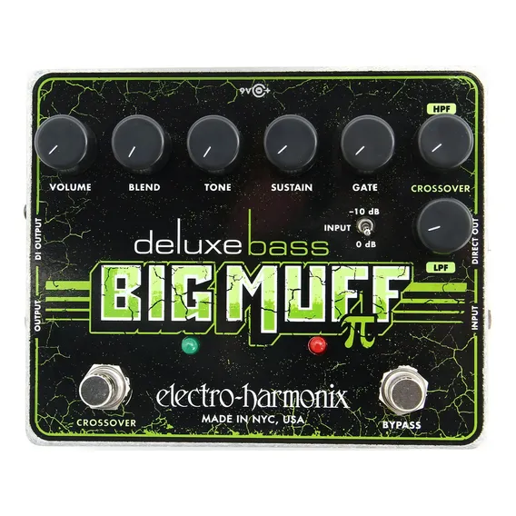 Pedal Electro Harmonix Deluxe Bass Big Muff Pi Cor Única Foto 1