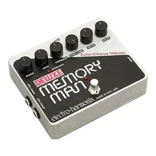 Pedal Electro Harmonix Deluxe Memory Man Delay Color Preto/Cinza Foto mini 2