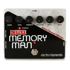 Pedal Electro Harmonix Deluxe Memory Man Delay Color Preto/Cinza Foto mini 1