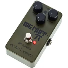 Pedal Electro Harmonix Fuzz Sustain Green Russian Big Muff verde escuro Foto mini 2