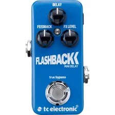 Pedal eletr么nico TC Pedal de efeito eletr么nico Tc - Flashback Mini Delay Flashback Mini azul Foto mini 1