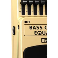Pedal Equalizador Para Baixo Multi-efeito Behringer Beq700 Cor Amarelo Foto mini  2
