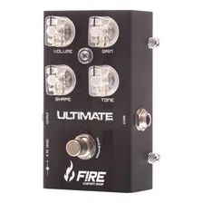 Pedal Fire Ultimate Distortion Cor Preto Foto mini 3