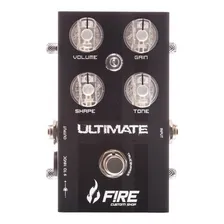 Pedal Fire Ultimate Distortion Cor Preto Foto mini 2