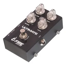 Pedal Fire Ultimate Distortion Cor Preto Foto mini 1