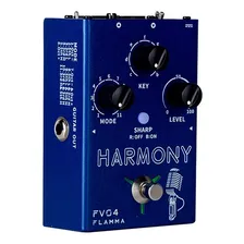 Pedal Flamma FV04 Vocal Harmonizer Azul Foto mini  2