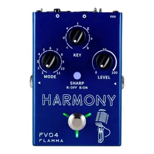 Pedal Flamma FV04 Vocal Harmonizer Azul Foto  mini 1