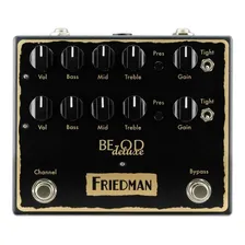 Pedal Friedman Be Od Deluxe Overdrive Dual Push Bottom - Usa Cor Única Foto mini 1