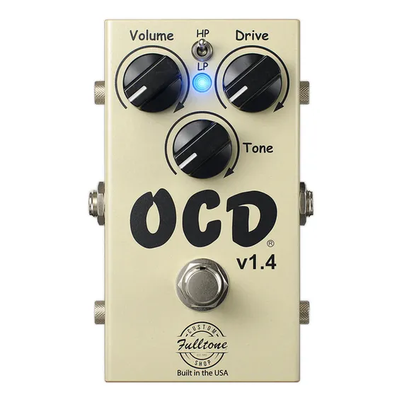 Pedal Fulltone Ocd 1.4 Obsessive Compulsive Drive Cor Bege Foto 1