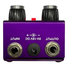 Pedal Fulltone Plimsoul Mkii Distortion, Overdrive Cor Roxo Foto mini  2
