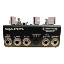 Pedal Fulltone Supa Trem2 V2 Stereo Tremolo Cor Preto Foto mini  2