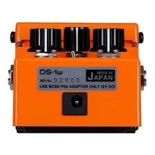 Pedal Guitarra Boss Distortion Ds-1w Distorçao Waza Craft Cor Laranja Foto mini 3