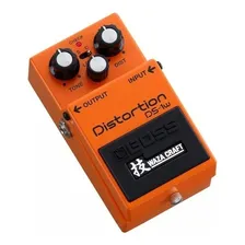Pedal Guitarra Boss Distortion Ds-1w Distorçao Waza Craft Cor Laranja Foto mini 2