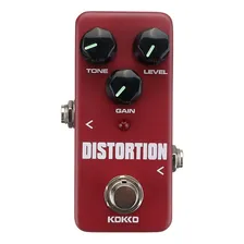 Pedal Guitarra Kokko Efeito Distorção Cor Vermelho Foto mini 3