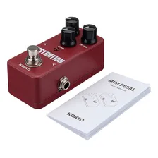 Pedal Guitarra Kokko Efeito Distorção Cor Vermelho Foto mini 4