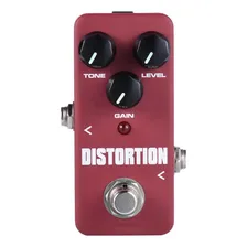 Pedal Guitarra Kokko Efeito Distorção Cor Vermelho Foto mini 1