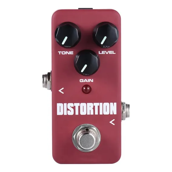 Pedal Guitarra Kokko Efeito Distorção Cor Vermelho Foto 1