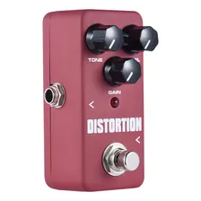 Pedal Guitarra Kokko Efeito Distorção Cor Vermelho Foto mini 2