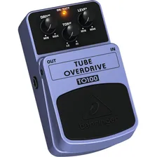 Pedal Guitarra Tube Overdrive To100 - Behringer Foto mini 3