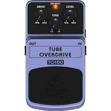 Pedal Guitarra Tube Overdrive To100 - Behringer Foto mini 2