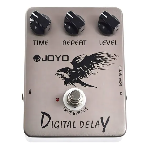 Pedal Joyo Digital Delay Jf-08 Color Plateado Foto 1