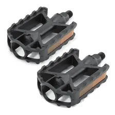 Pedal Metalciclo Bicicleta Com Refletor 9/16 Preto Nylon Foto mini 3