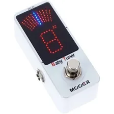 Pedal Mooer Afinador Baby Tuner Mtu1 Para Guitarra Baixo Cor Branco Foto mini 2