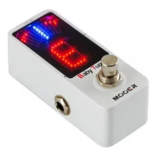 Pedal Mooer Afinador Baby Tuner Mtu1 Para Guitarra Baixo Cor Branco Foto mini 3