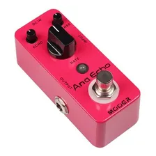 Pedal Mooer Ana Echo Analog Delay - Maead Pedal Guitarra Cor Rosa Foto mini 1