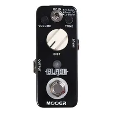 Pedal Mooer Blade Metal Distortion Mbmd Pedal Distorção Cor Preto Foto mini 1