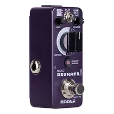 Pedal Mooer Drummer Mdm2 Preto Tap Tempo Com Foto mini 2