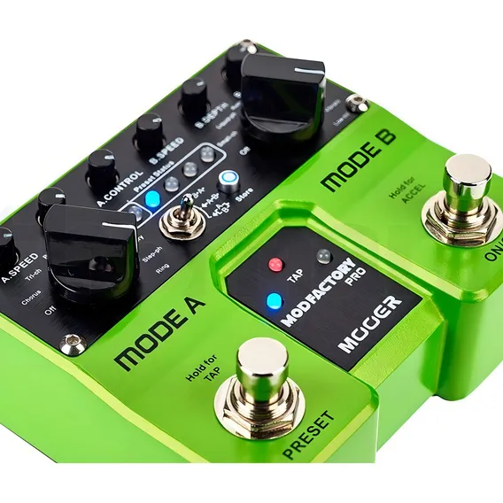 Pedal Mooer Mod Factory Pro Dual Modulação Efeitos Guitarra Foto 1