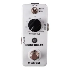 Pedal Mooer Para Guitarra Noise Killer Anti Ruído Compacto Cor Branco (MNR1) Foto mini  2