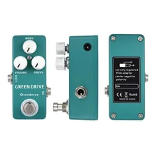 Pedal Mosky Green Drive Overdrive - True Bypass Foto mini 3
