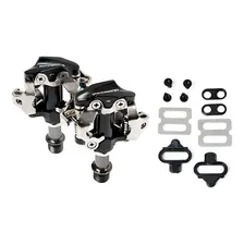 Pedal Mtb Clip Com Tacos Spd Shimano Com Ajuste Tensão Tsw Foto mini 2