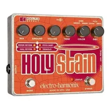 Pedal Multi Efectos Electro Harmonix Holy Stain - Cor Laranja/Bordeaux Foto  mini 1