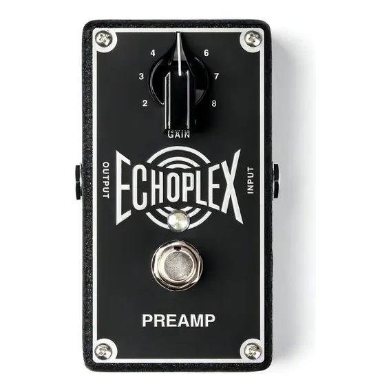 Pedal Mxr Ep101 Preamp Echoplex Cor Preto Foto 1