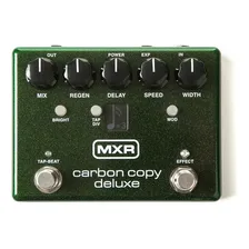 Pedal Mxr M 292 Carbon Copy Deluxe Analog Delay M292 Cor Preto Foto mini 1