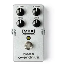 Pedal Mxr M 89 Bass Overdrive Dunlop Cor Única Foto mini 1