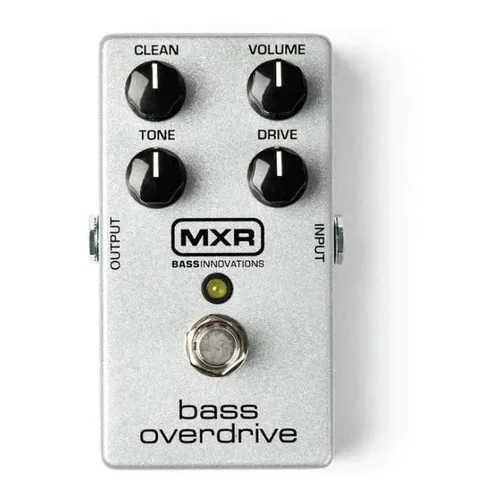 Pedal Mxr M 89 Bass Overdrive Dunlop Cor Única Foto 1