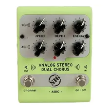 Pedal Nig Analog Dual Chorus Stereo Guitarra Baixo Asdc Foto  mini 1