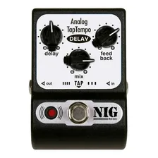 Pedal Nig Efeito Analog Tap Tempo Delay Foto mini 2