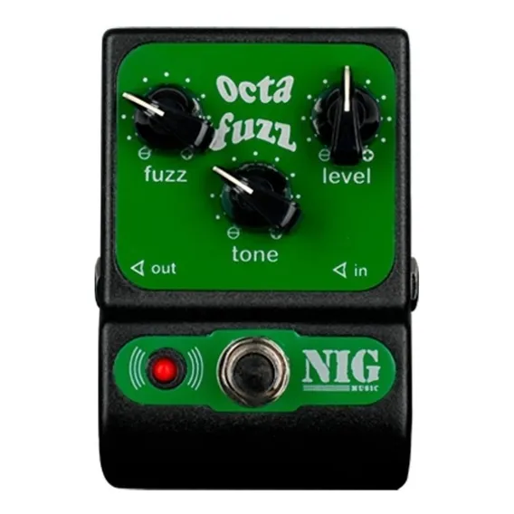 Pedal Nig Octa Fuzz Poc Cor Verde Foto 1