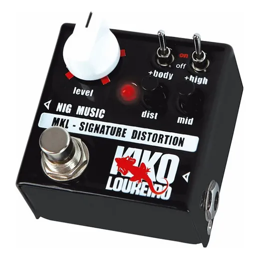 Pedal Nig Signature Distortion Kiko Loureiro (mkl) Cor Preto Foto 1