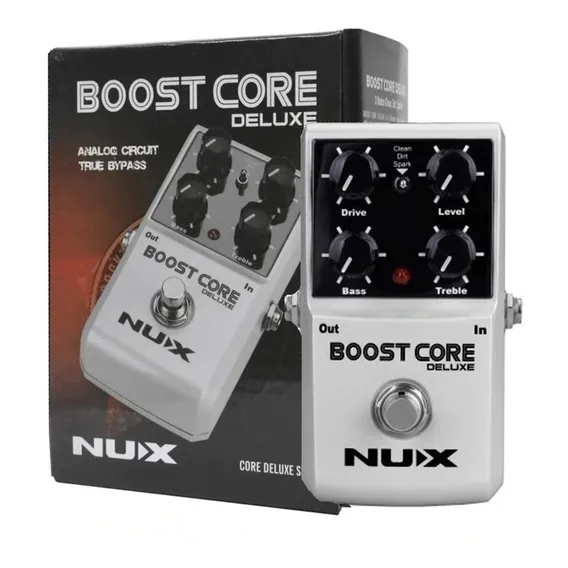 Pedal Nux Boost Core Deluxe, cor branca Foto 1