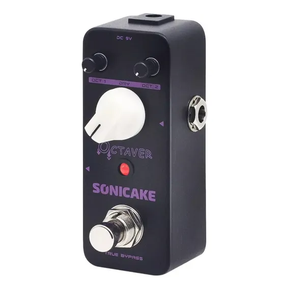 Pedal Oitavador Sonicake Octaver Cor Preto Foto 1